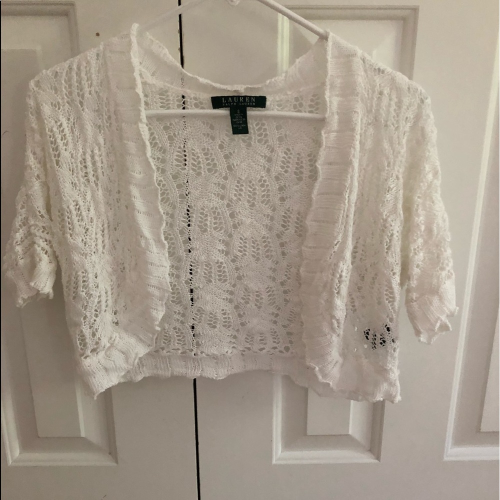 🌟CLEARANCE🌟 Crochet half sweater